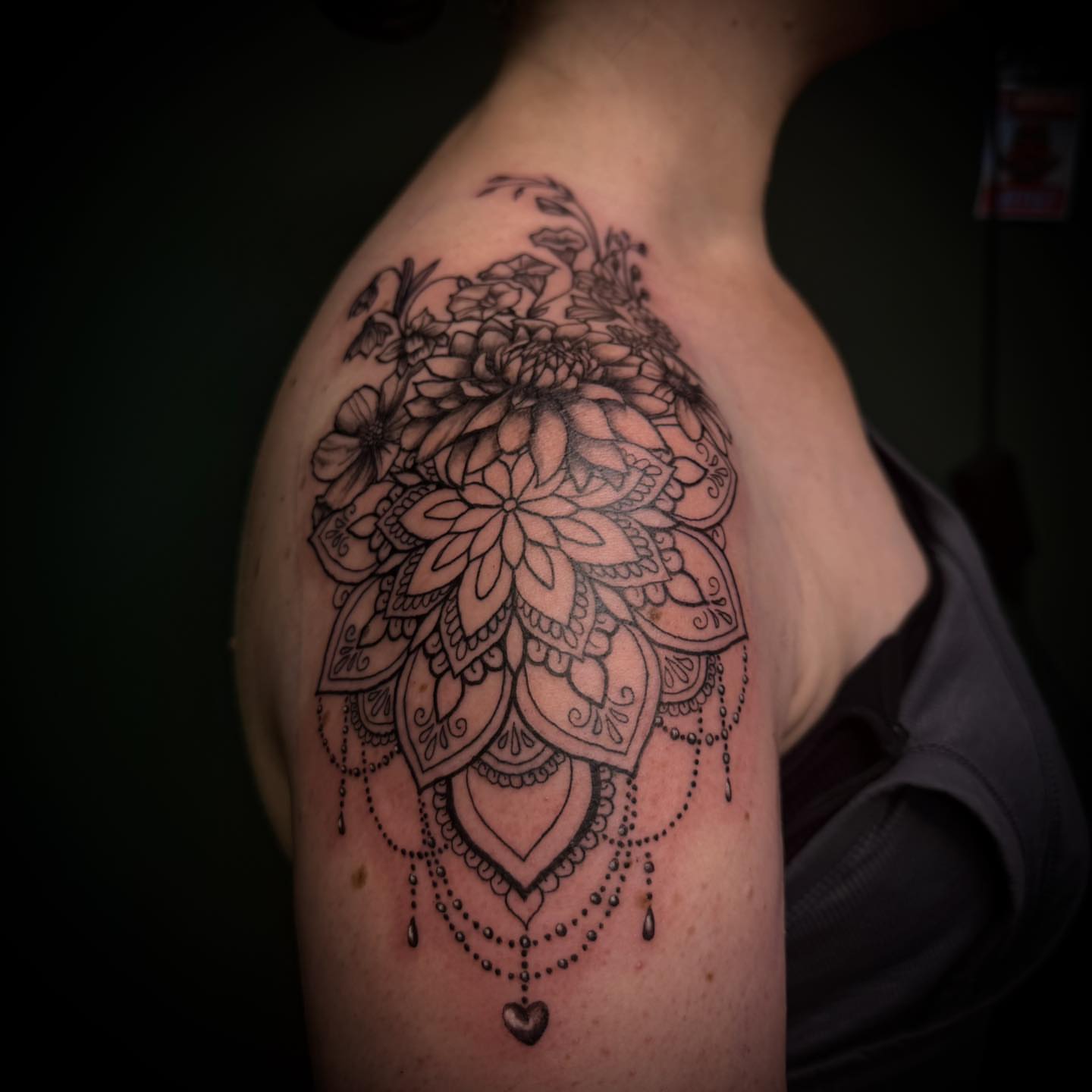 Tattoo by @janai.artistry — black_and_grey, ornamental