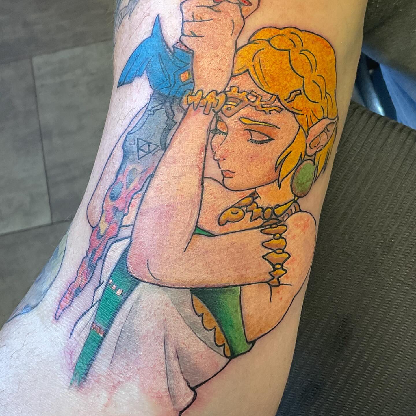Tattoo by @spugstattoo — new_school