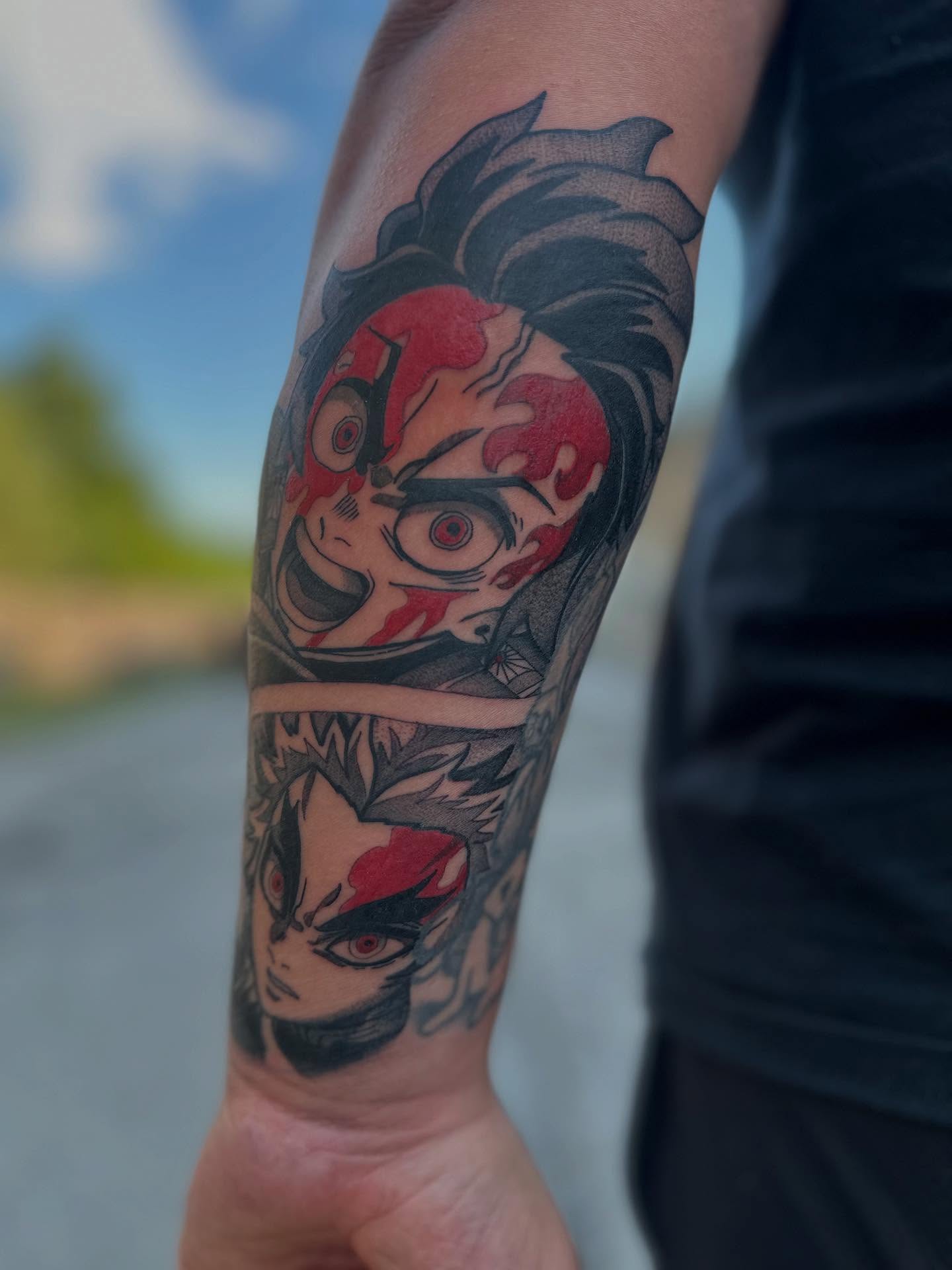 Tattoo by @goose_tattoos โ anime