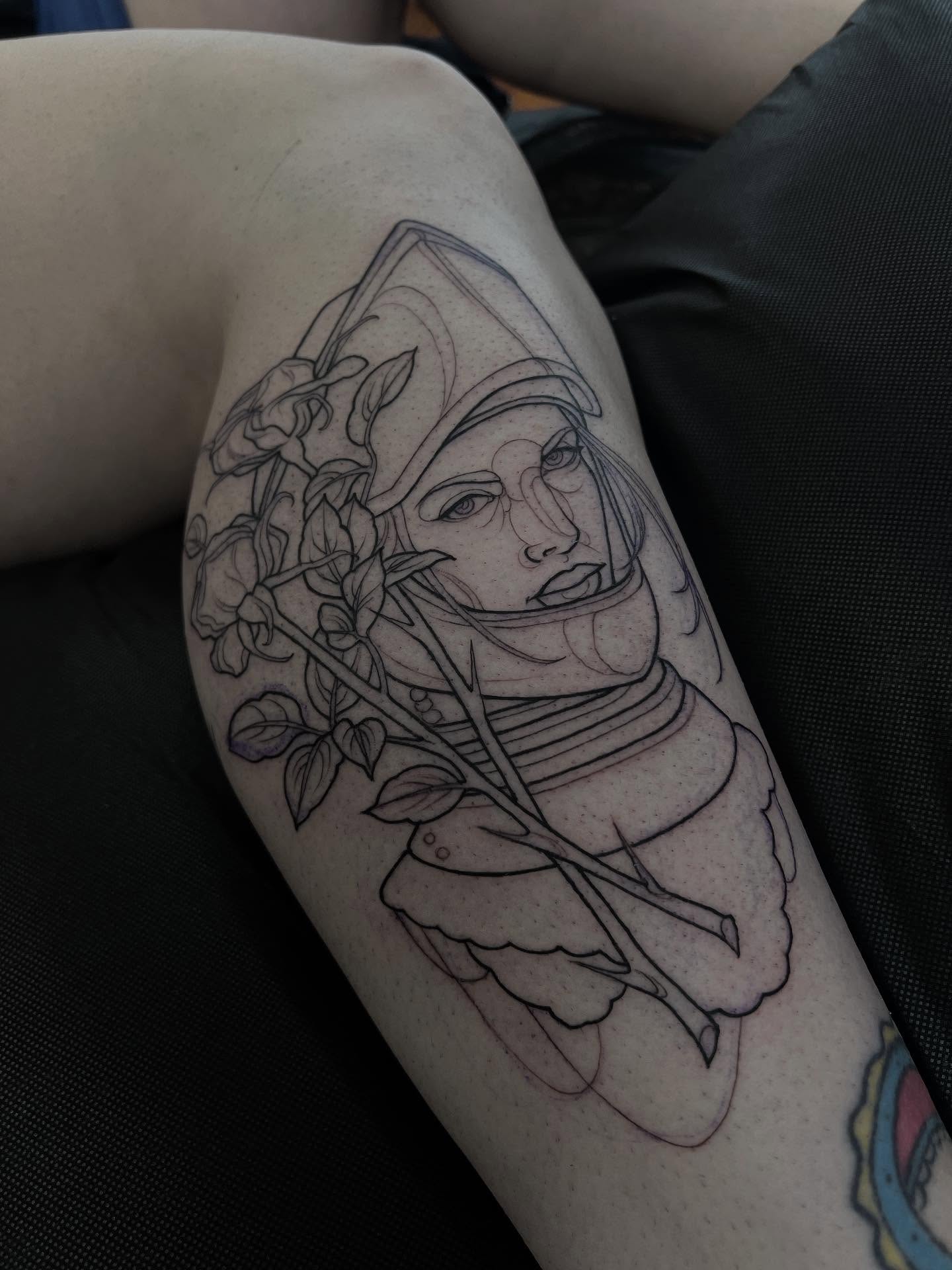 Tattoo by @quagswag β black_and_grey, realism