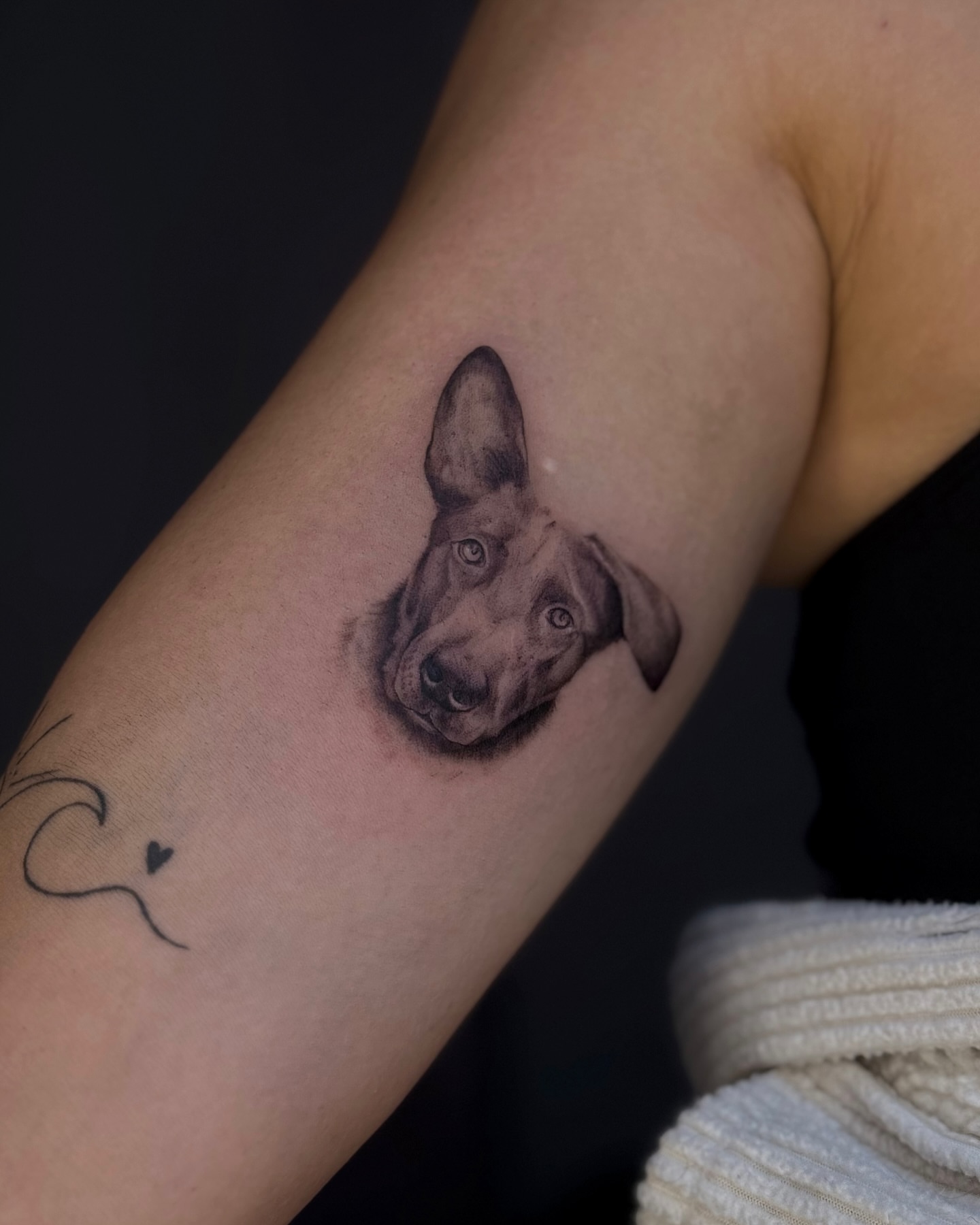 Tattoo by @yourdarkstory — realism, black_and_grey