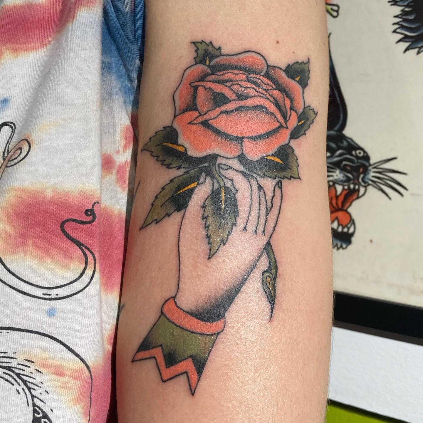 Tattoo by @queendaddytattoos — american_traditional