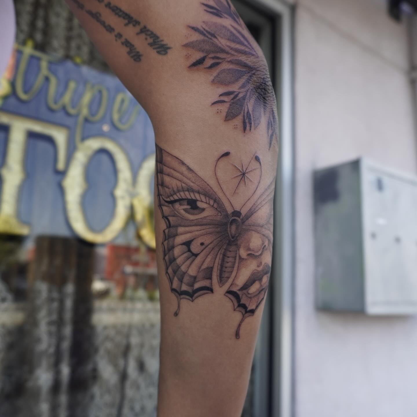 Tattoo by @adrian__tattoos — black_and_grey, realism