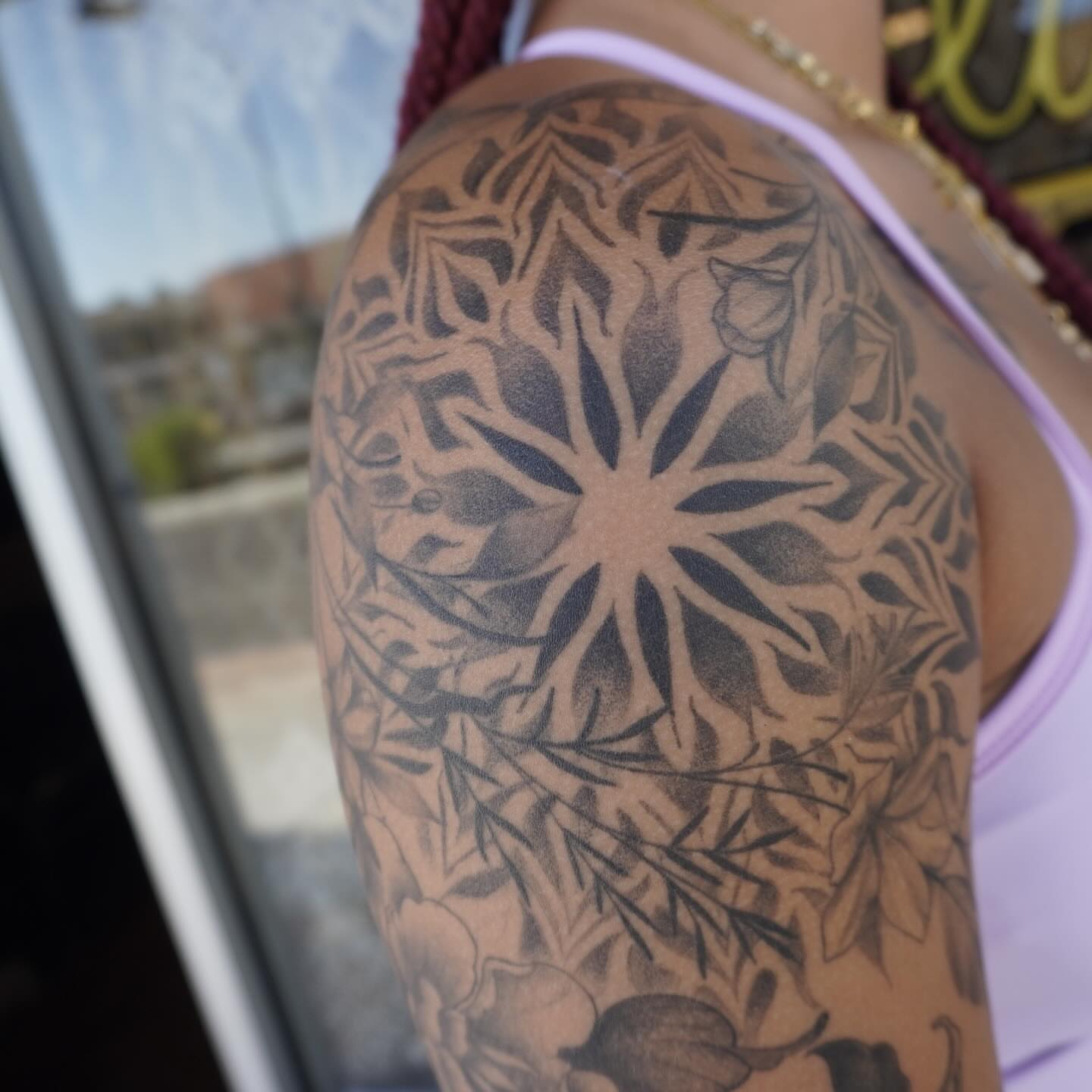 Tattoo by @adrian__tattoos — geometric
