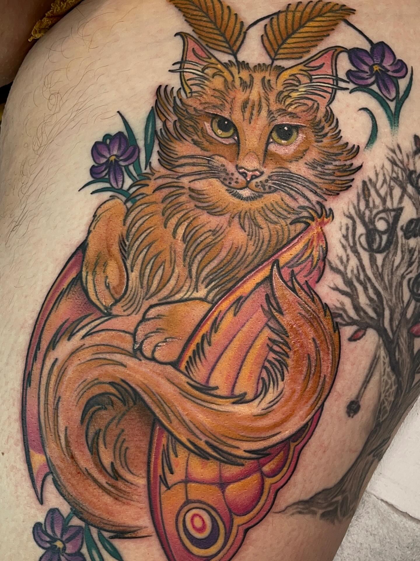 Tattoo by @samanthacastrovinci — american_traditional, realism