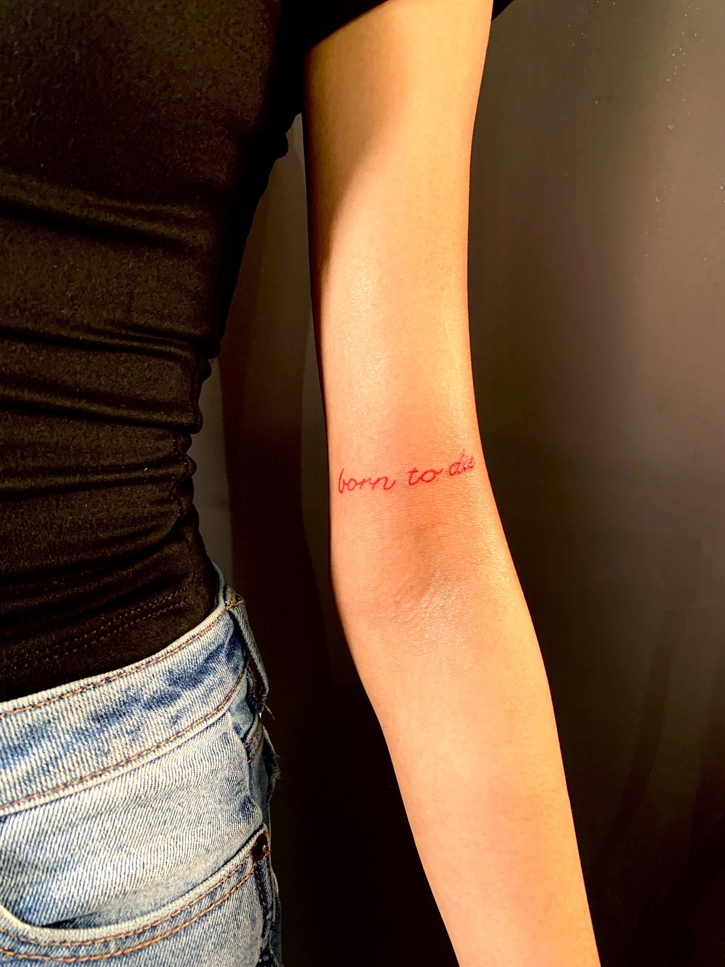 Tattoo by @wild_waves_ink — lettering_script