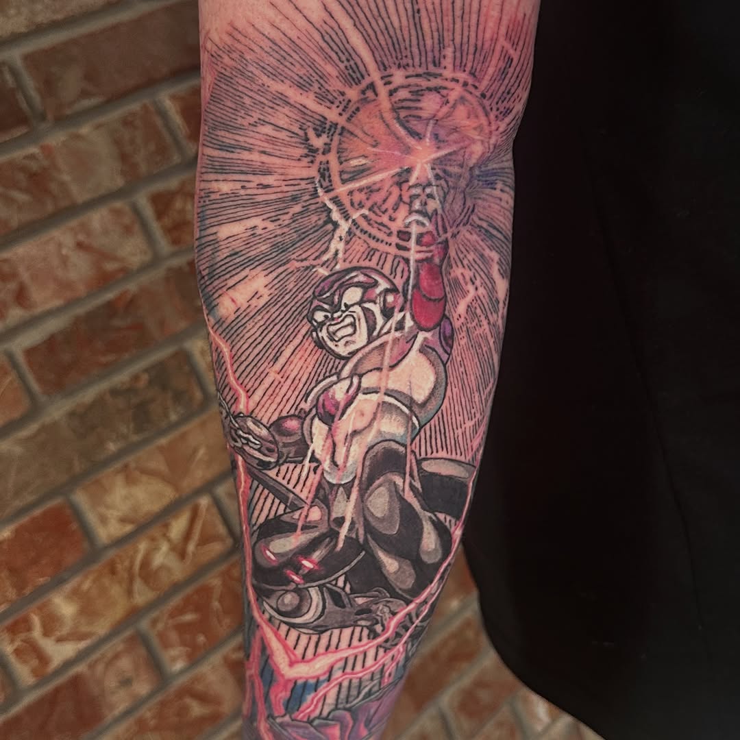 Tattoo by @mattryantattooer — anime, trash_polka