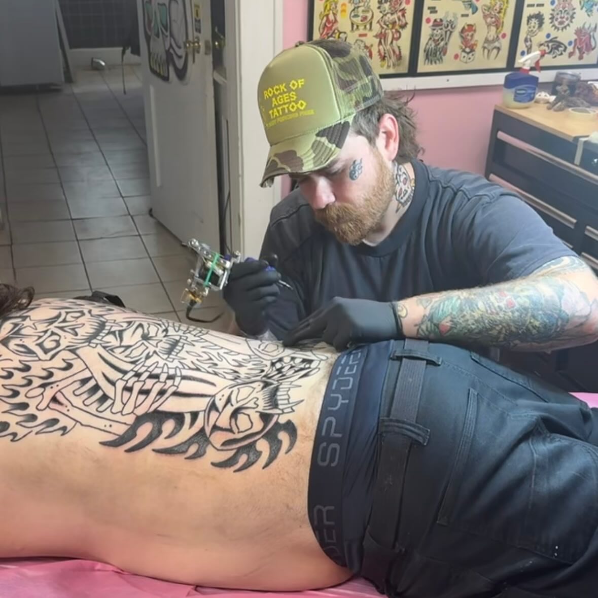 Tattoo by @brentallentattoos — american_traditional