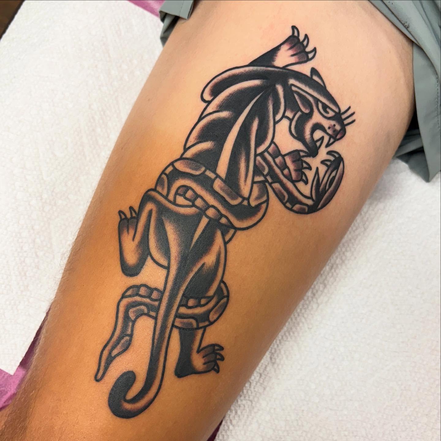 Tattoo by @brentallentattoos — american_traditional