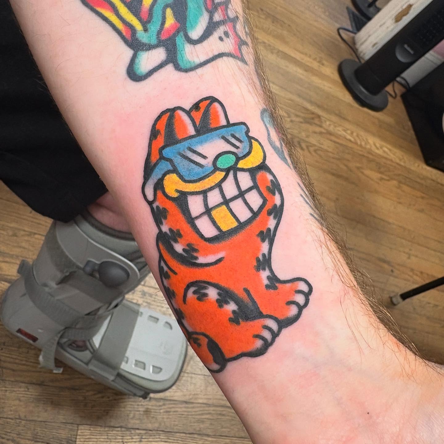 Tattoo by @brentallentattoos — new_school