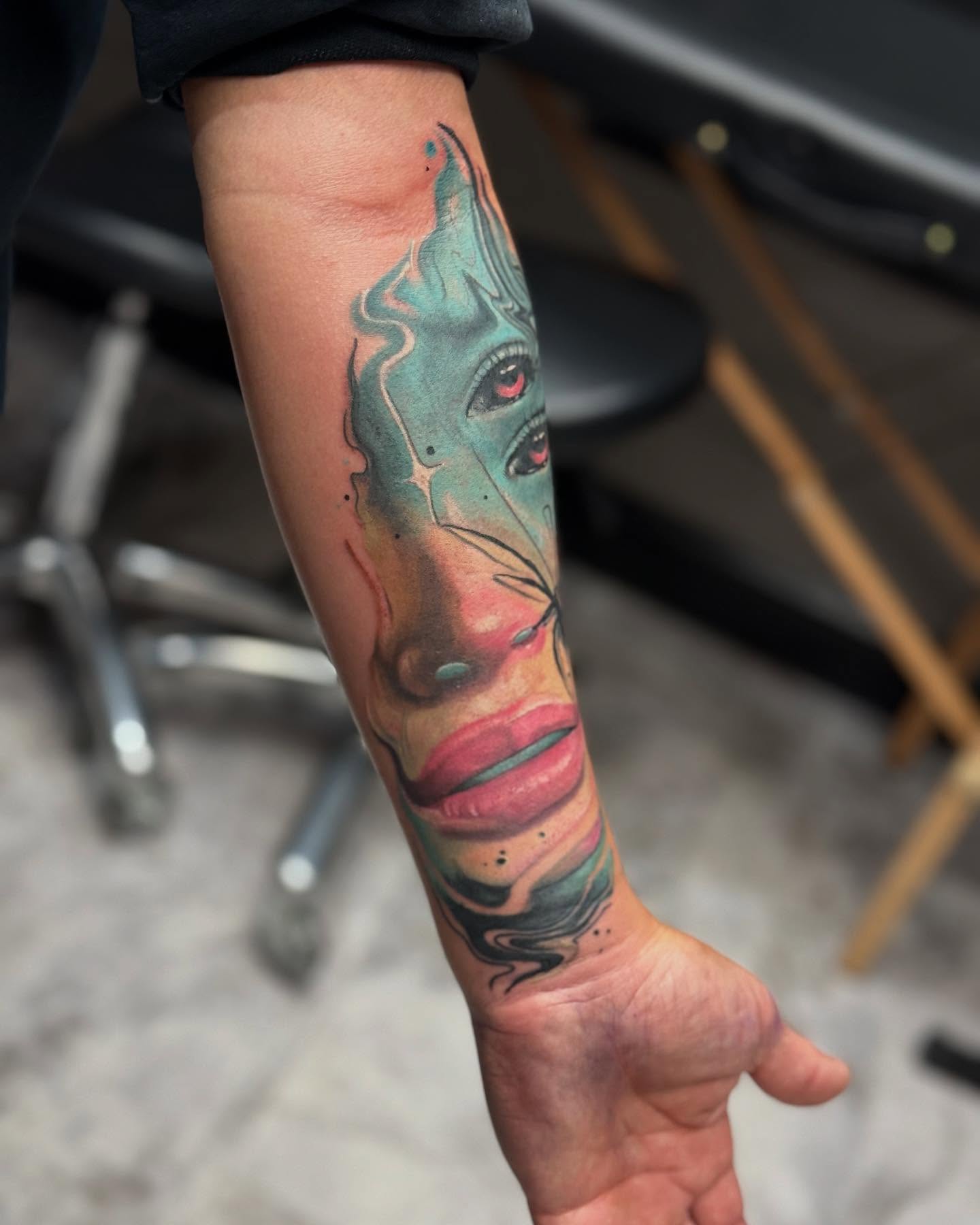 Tattoo by @inked_alex — surrealism