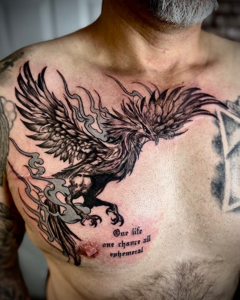 Tattoo by @regotattoos — american_traditional, black_and_grey
