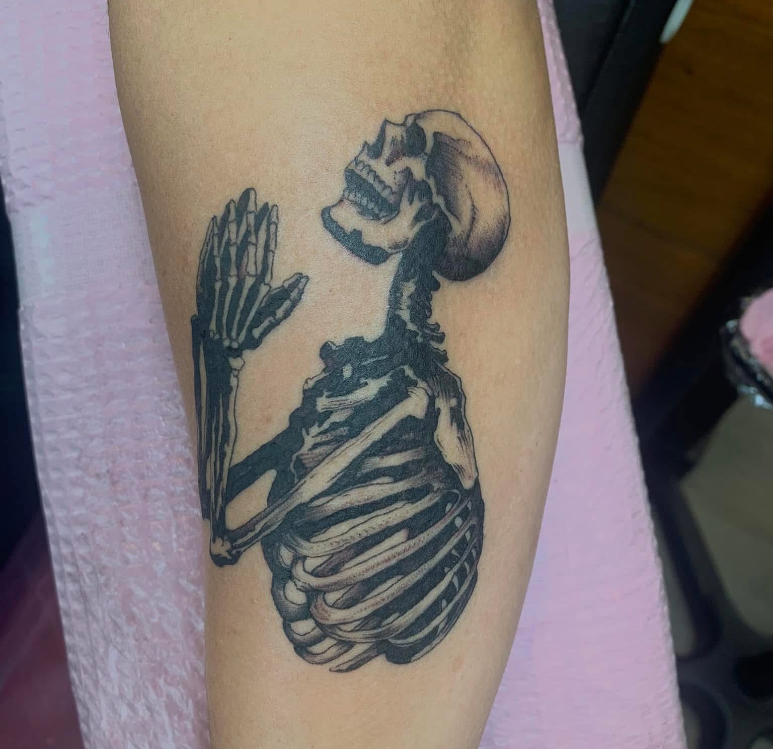 Tattoo by @tats.by.possum — black_and_grey