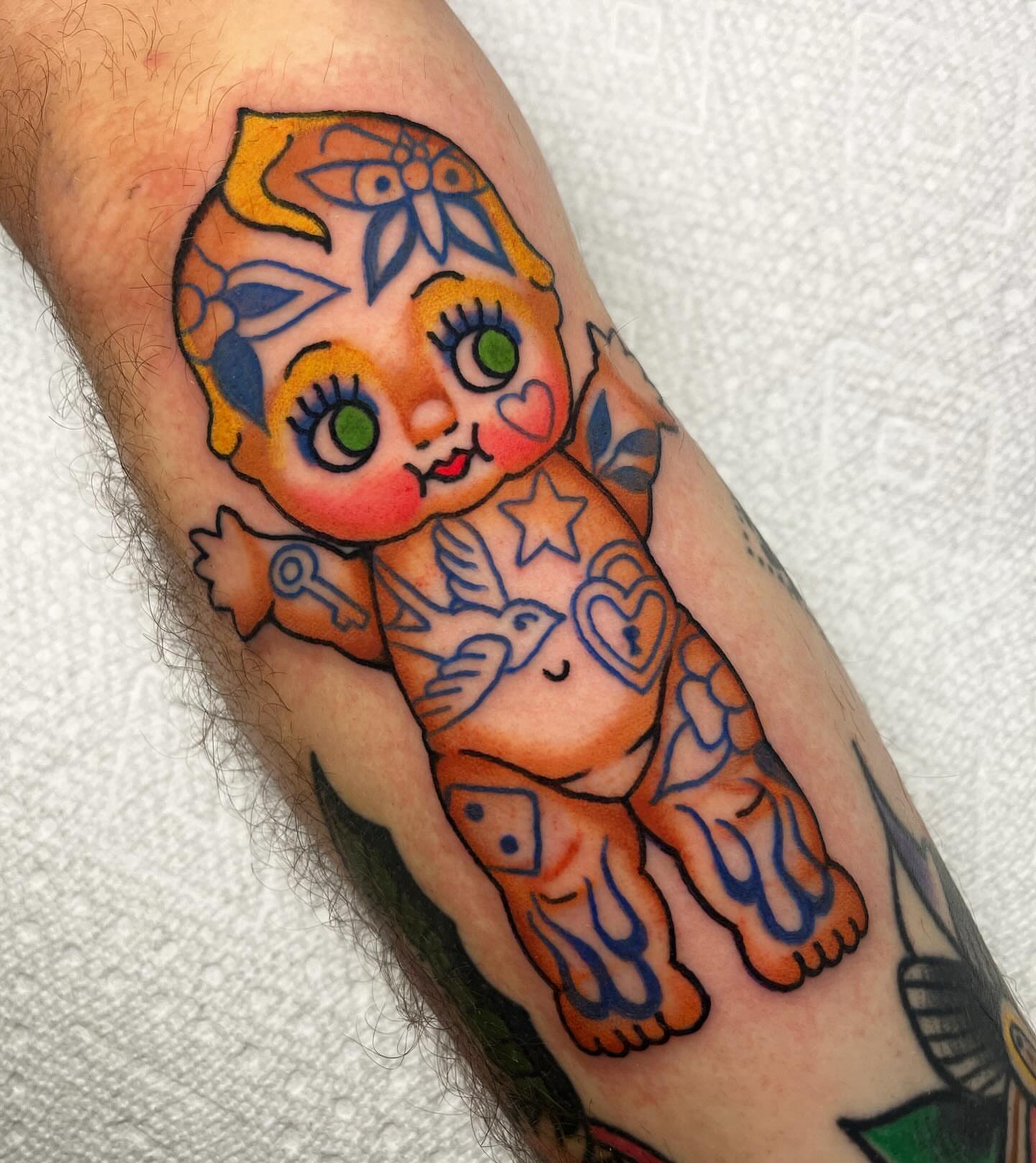 Tattoo by @sweetpeachtattoos — american_traditional