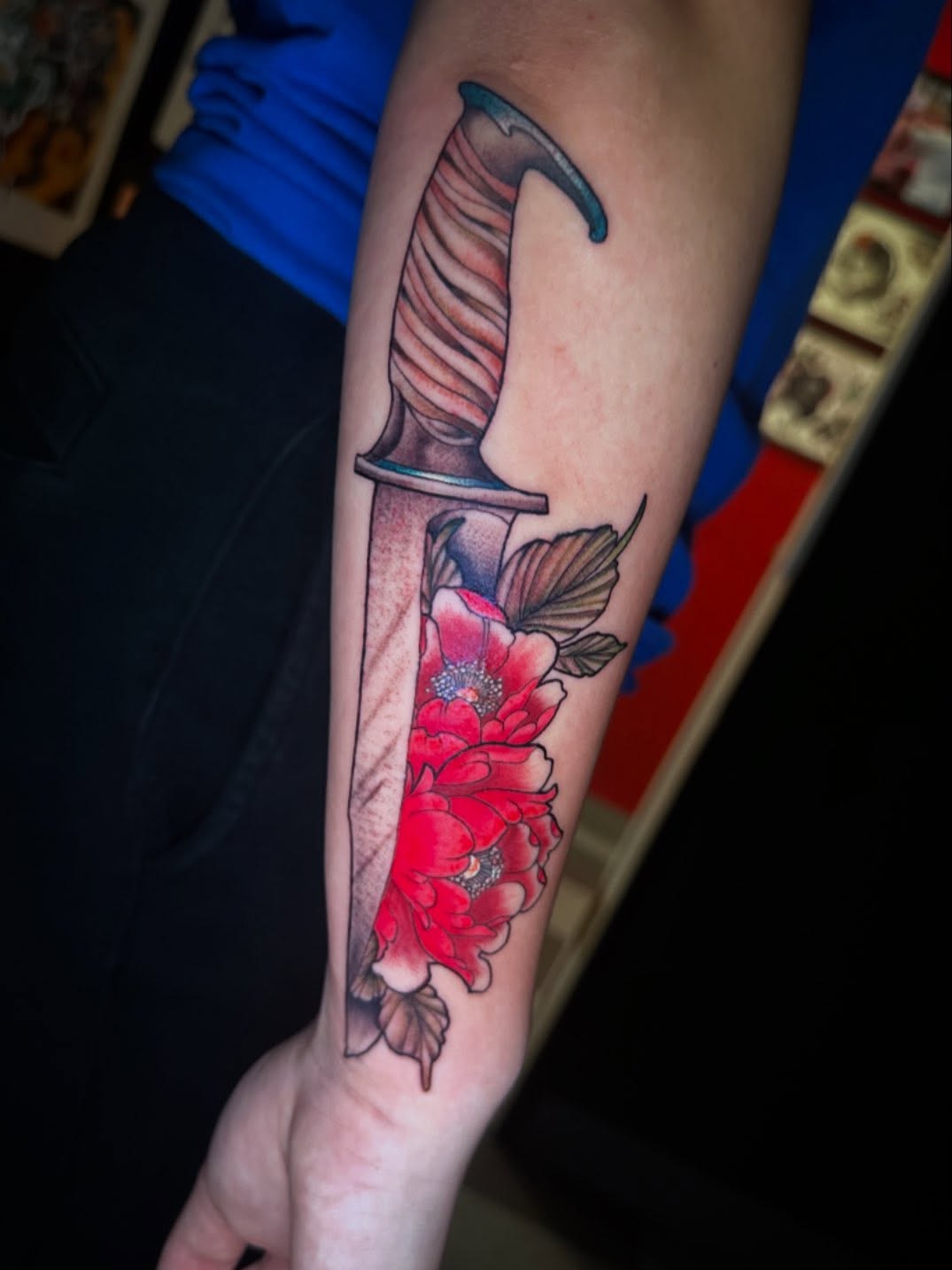 Tattoo by @_inked_ann_ — realism, dotwork