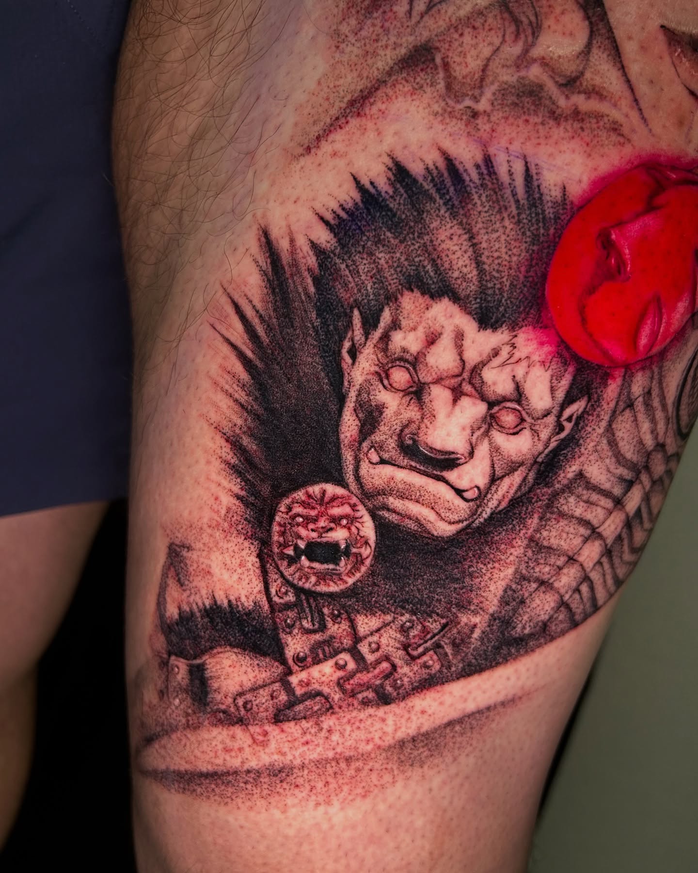 Tattoo by @angiestoki — dark_realism