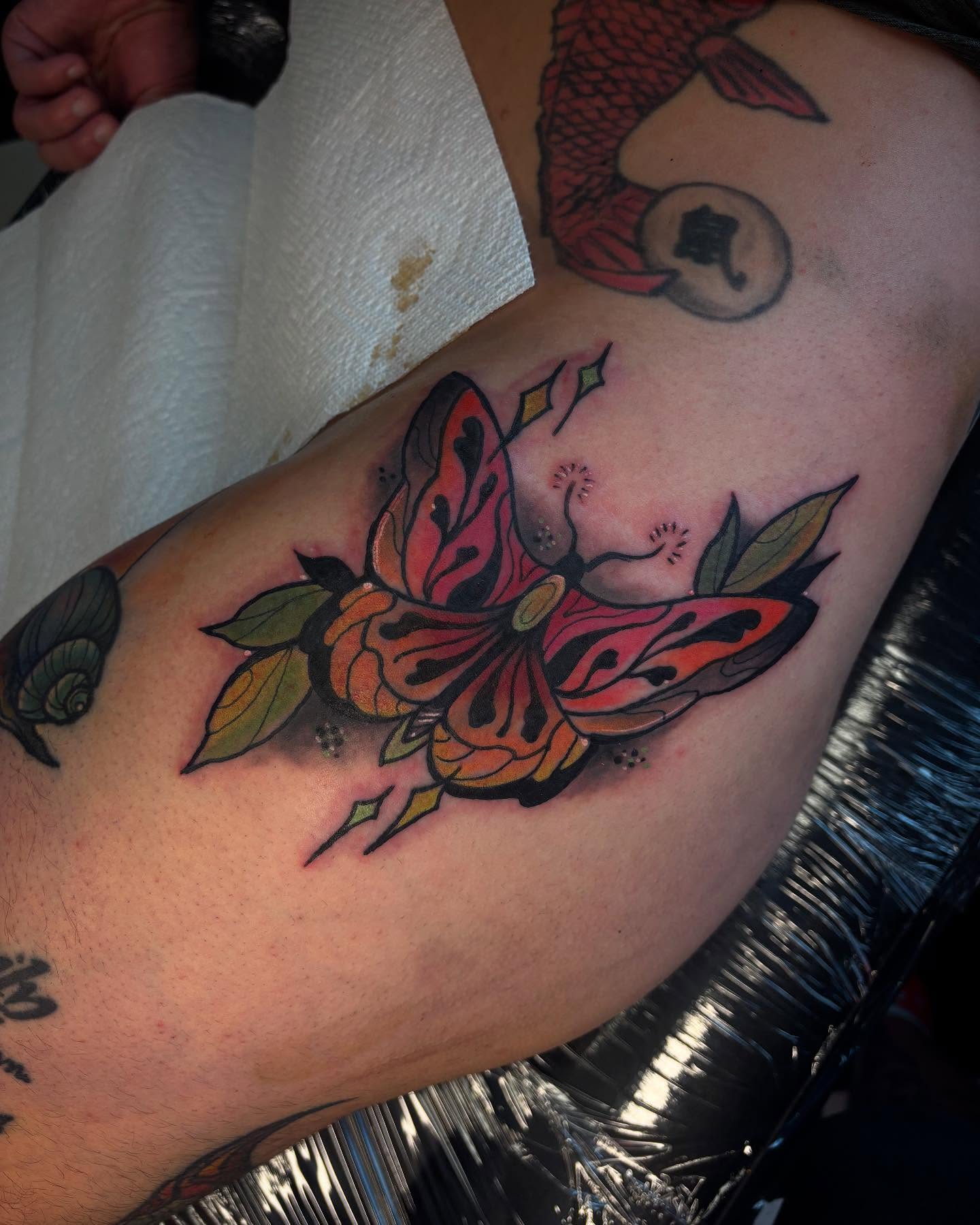 Tattoo by @twinleaftattoo — american_traditional