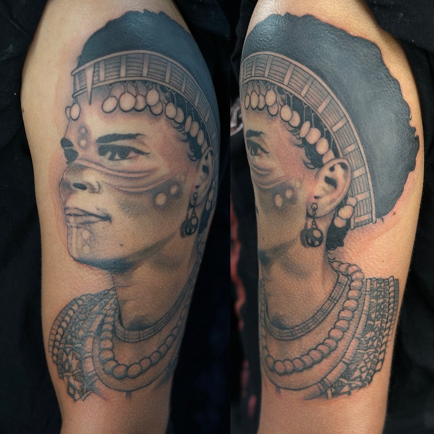 Tattoo by @jesustattoos — black_and_grey, realism