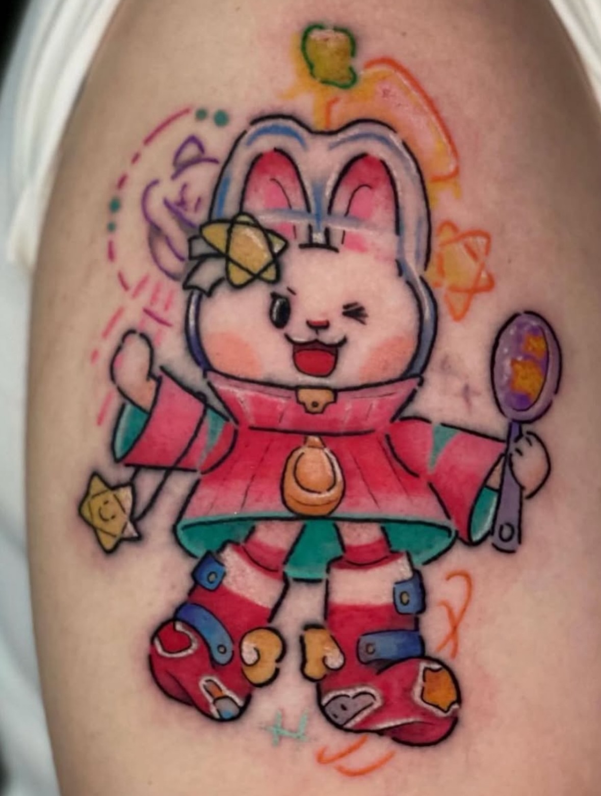 Tattoo by @rihantattoo — anime