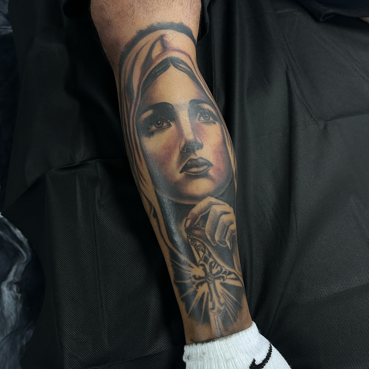 Tattoo by @_slickvic_ — realism, dark_realism
