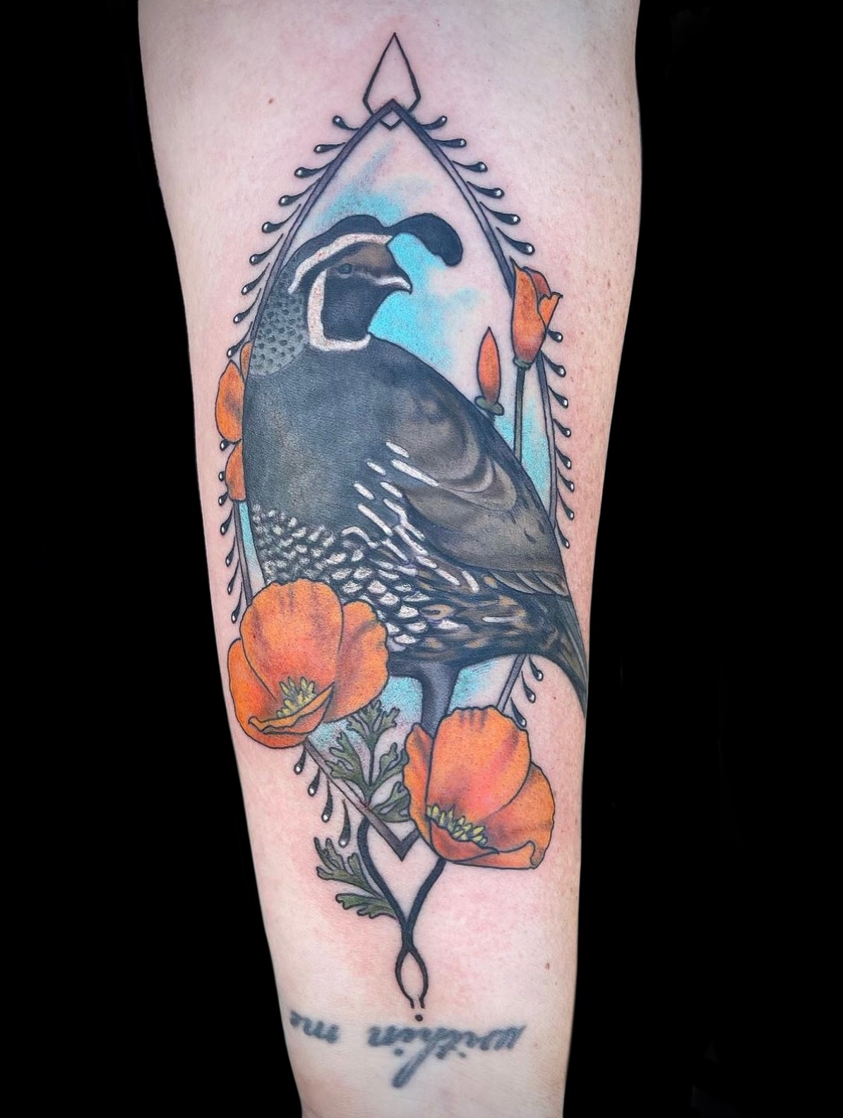 Tattoo by @rubyocity — american_traditional, geometric