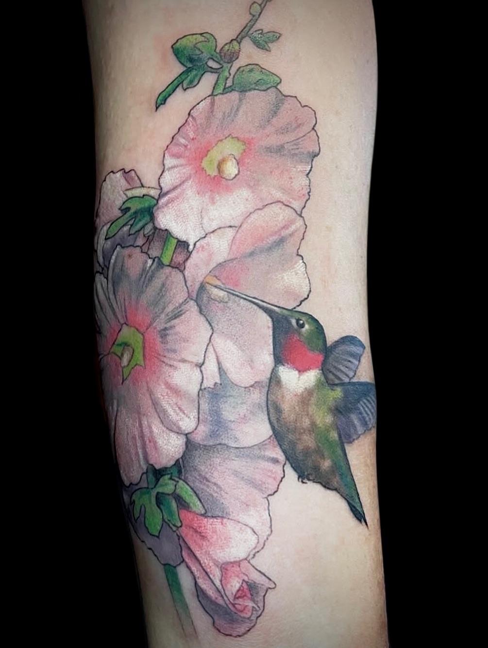 Tattoo by @rubyocity — watercolor