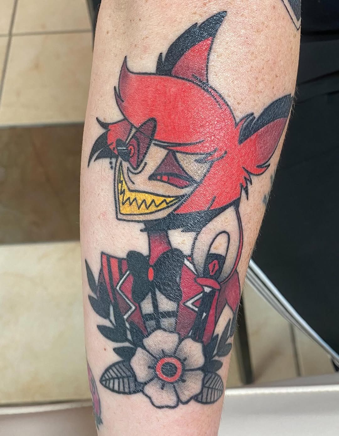 Tattoo by @dr3wmat1c_tattoos โ new_school, anime