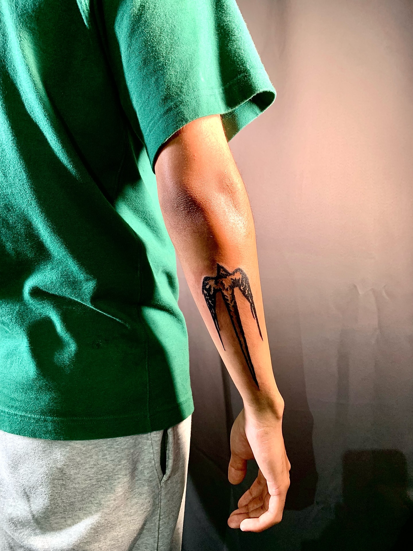 Tattoo by @wild_waves_ink — black_and_grey