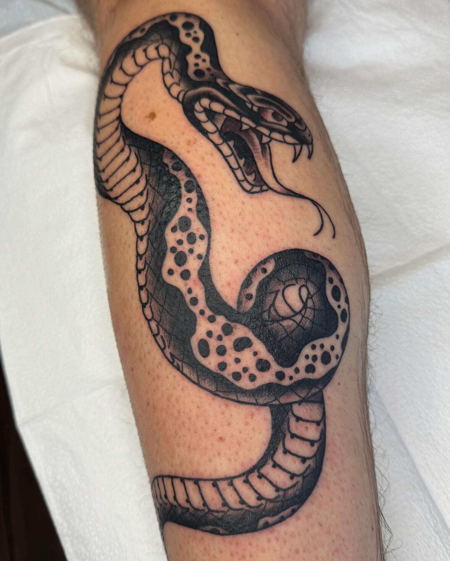 Tattoo by @zachgtattoos β black_and_grey