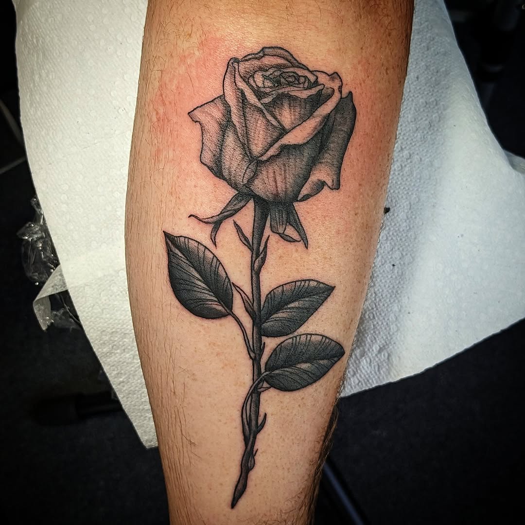 Tattoo by @jazihnotattoo — black_and_grey, realism