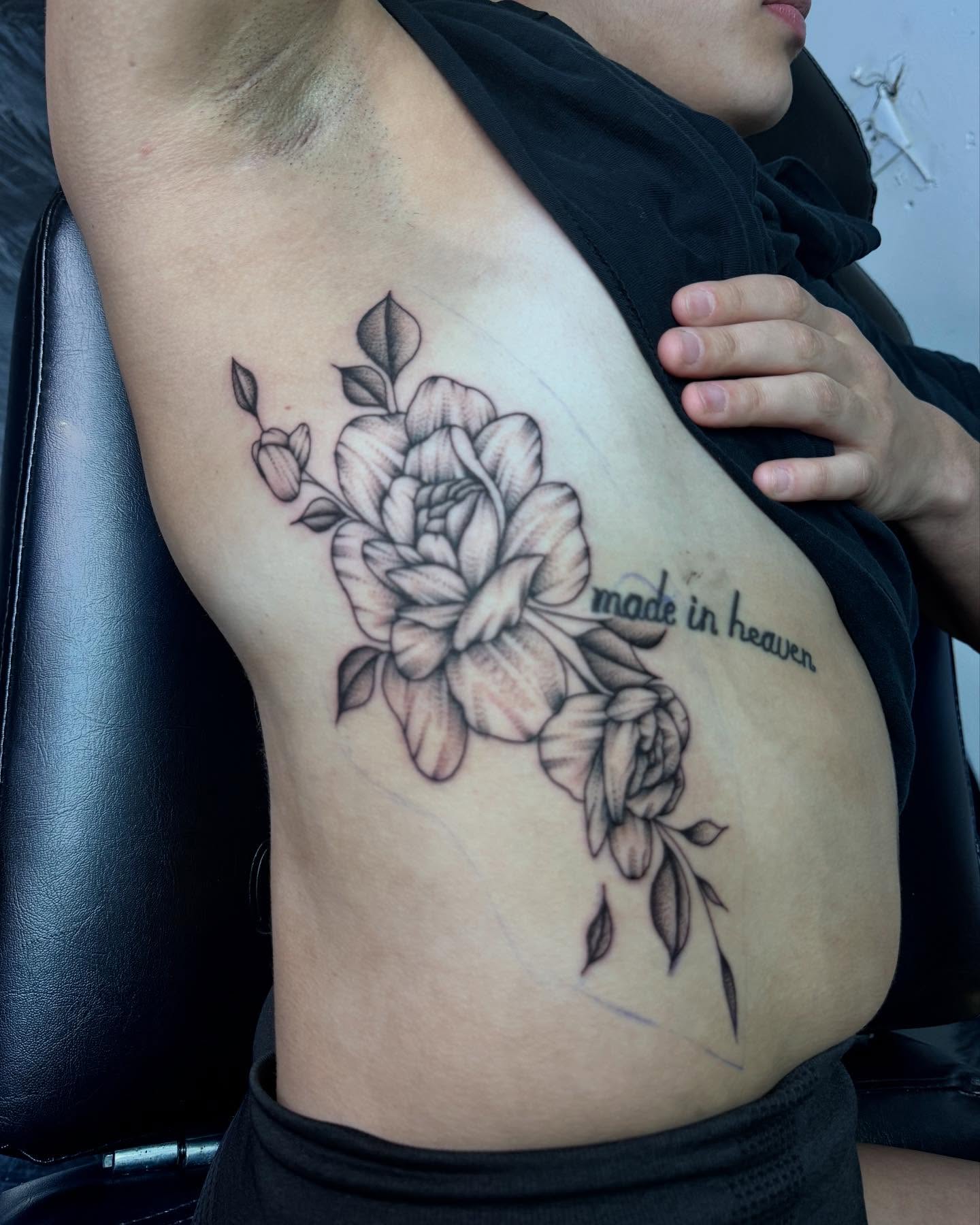 Tattoo by @colby_tattoos — black_and_grey