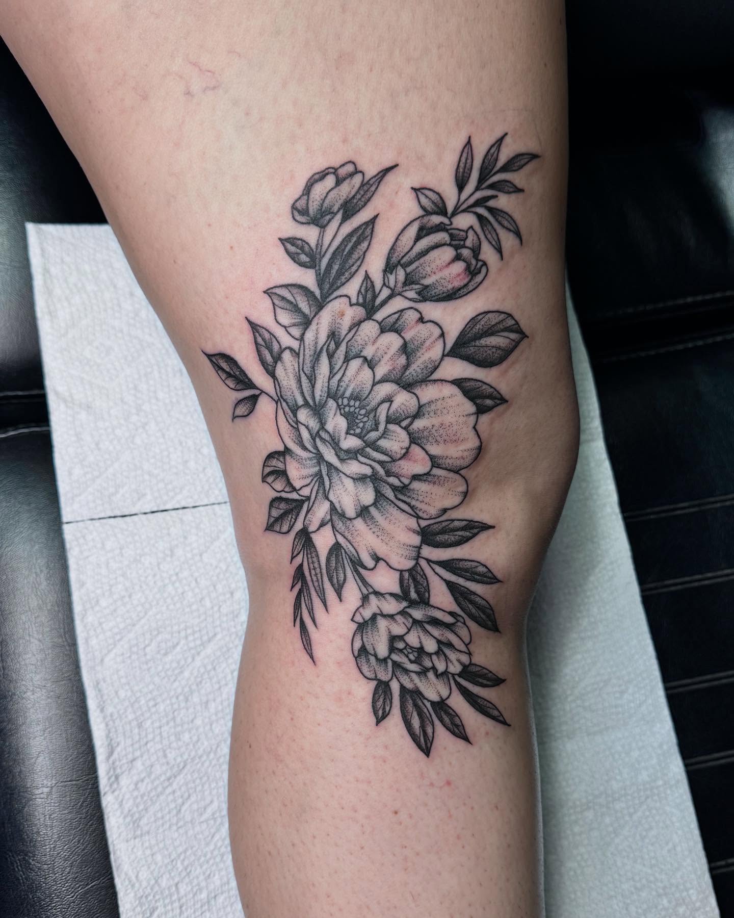 Tattoo by @colby_tattoos — black_and_grey