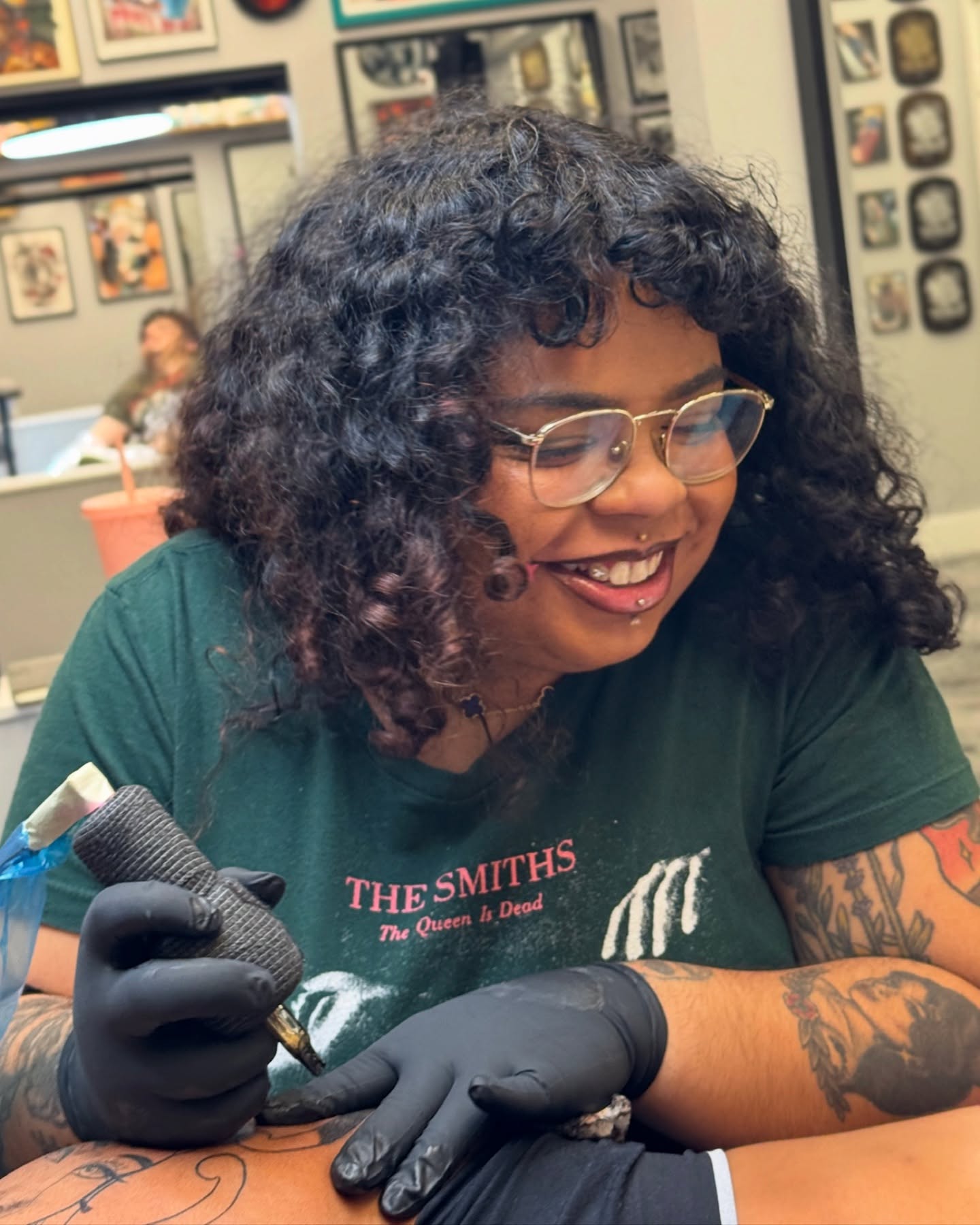 Floral design black and grey tattoo on the forearm by Xena