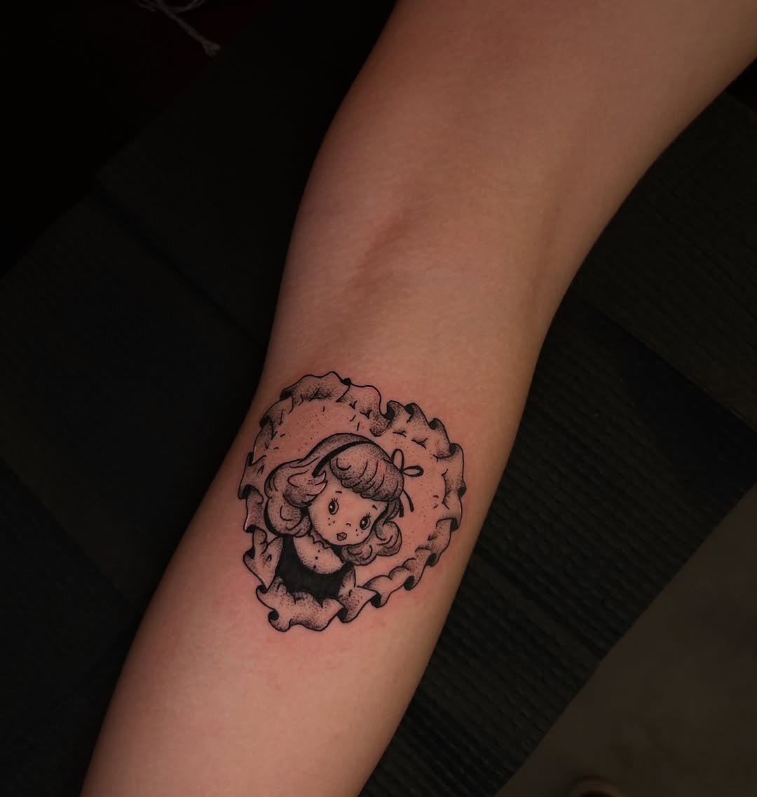 Tattoo by @torreyinks — new_school