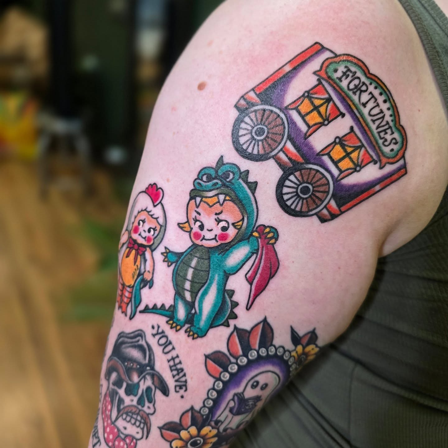 Tattoo by @fleurnoirestudio β american_traditional