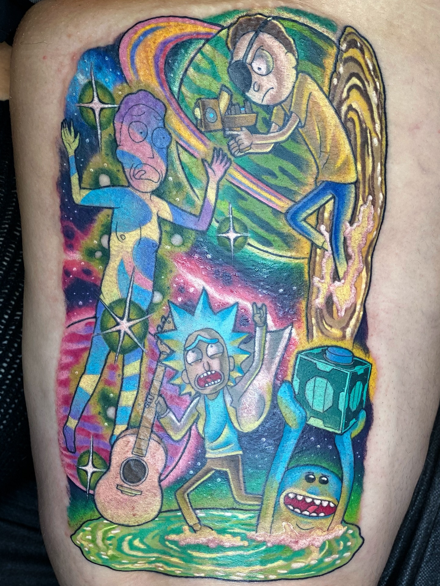 Tattoo by @sethmullintattoos — illustrative, surrealism