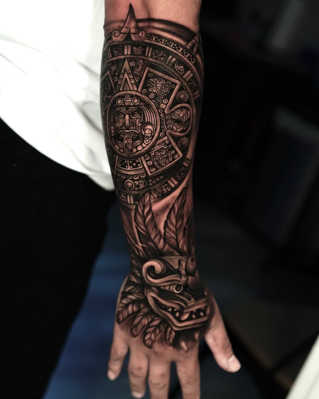 Tattoo work at Virginia Beach Tattoo Festival 2026