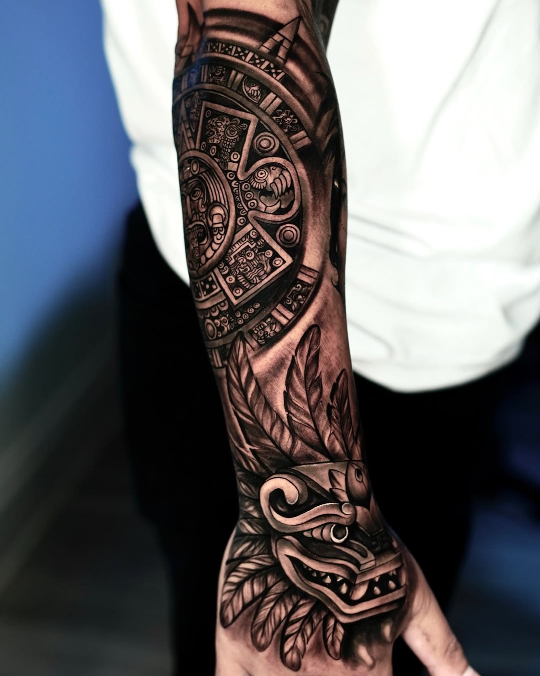 Tattoo work at Virginia Beach Tattoo Festival 2026