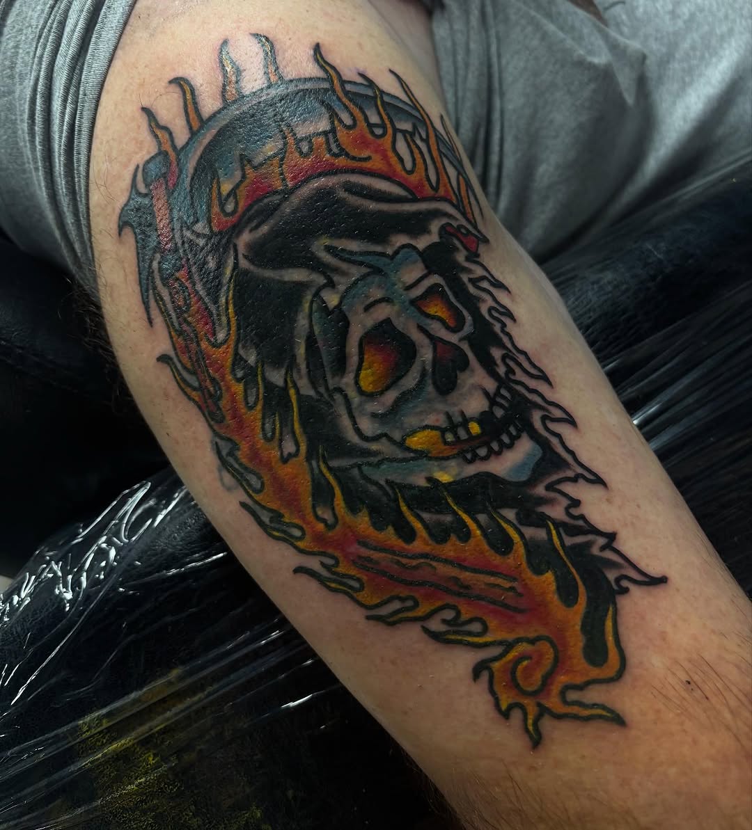 Tattoo by @tannerbrushtattooer โ american_traditional, neo_traditional