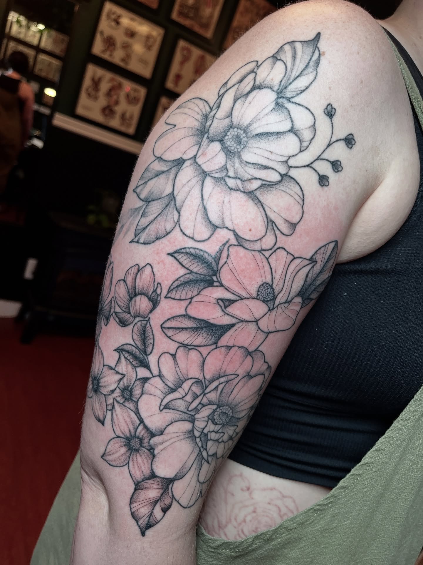 Tattoo by @ingrid_elaine — black_and_grey