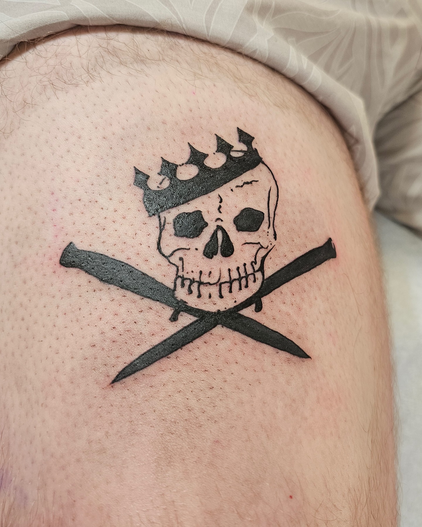 Tattoo by @ellatrick — black_and_grey