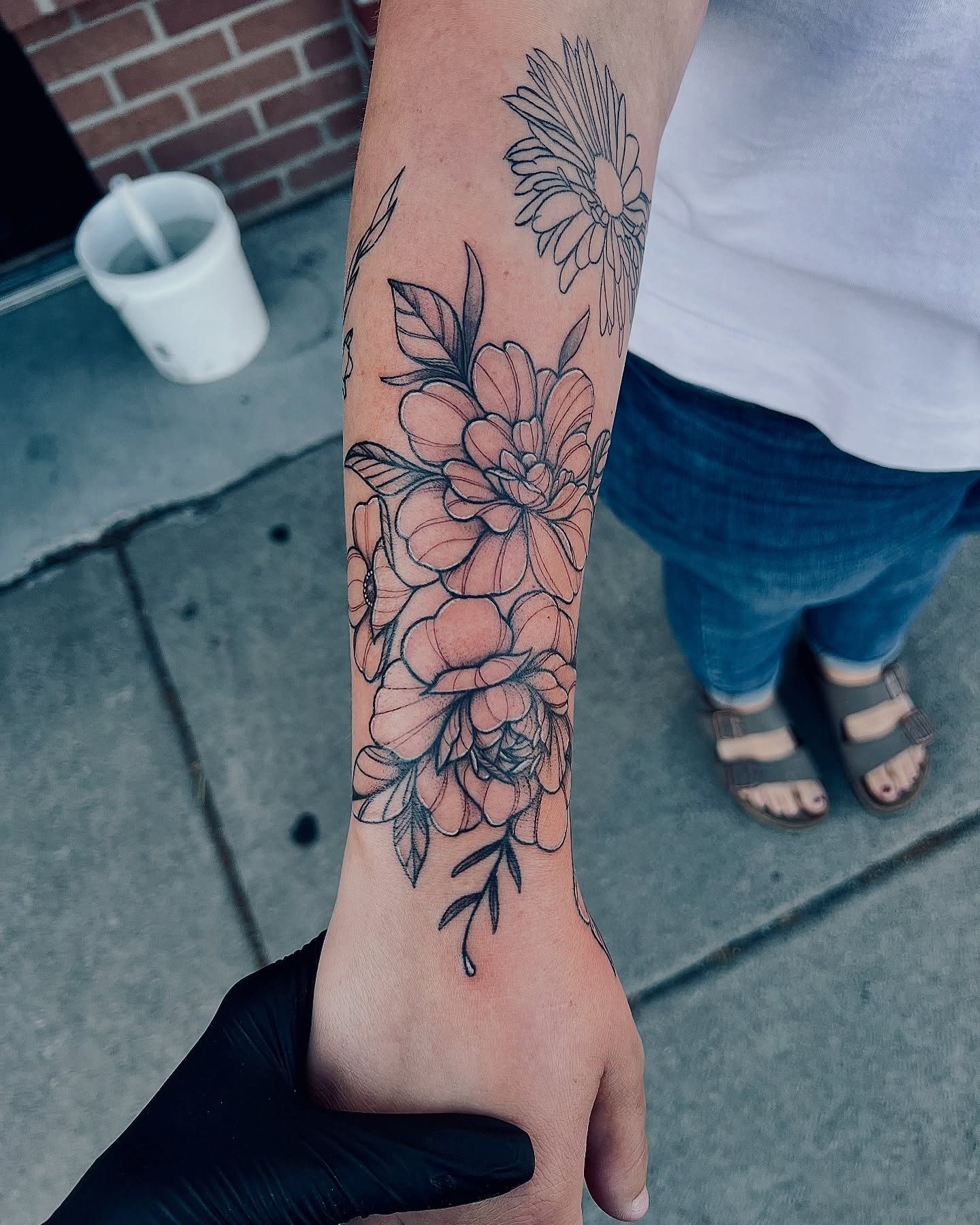 Tattoo by @kittymarietattoos โ black_and_grey