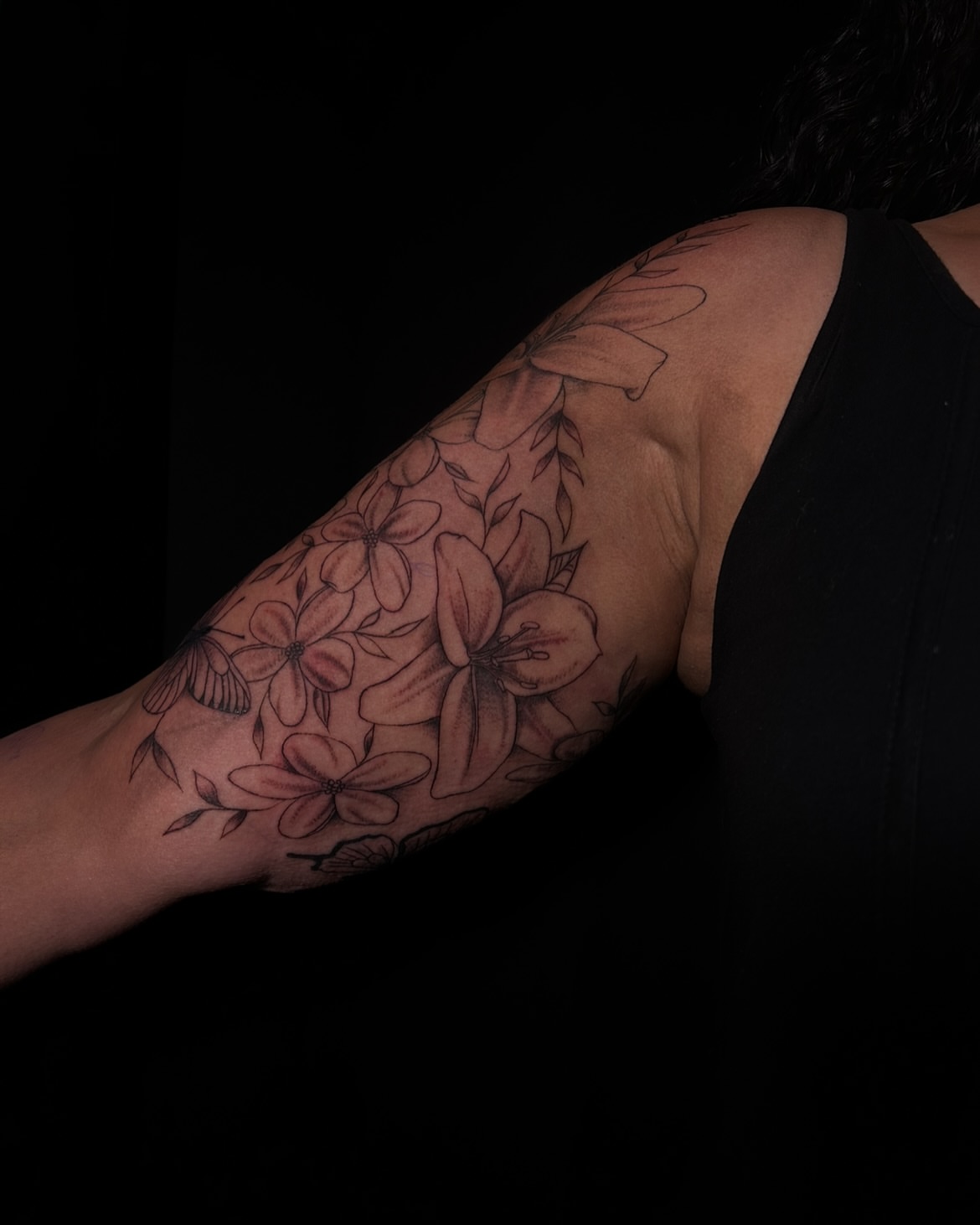 Tattoo by @angeline.tattoo — black_and_grey
