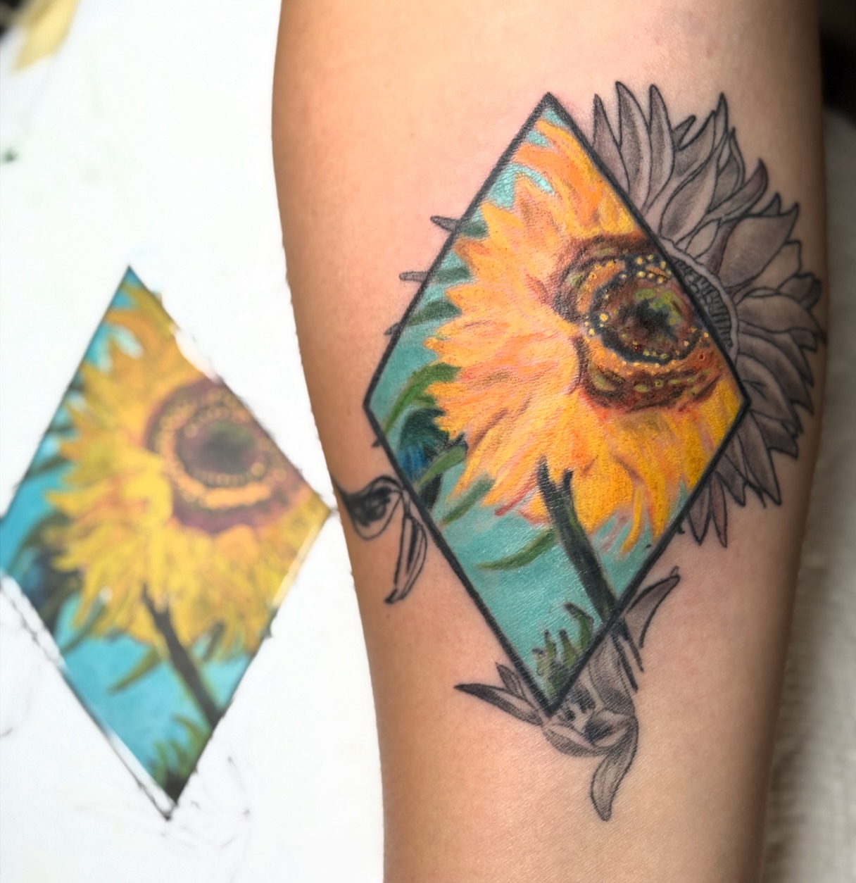 Tattoo by @deirdreaikin — geometric