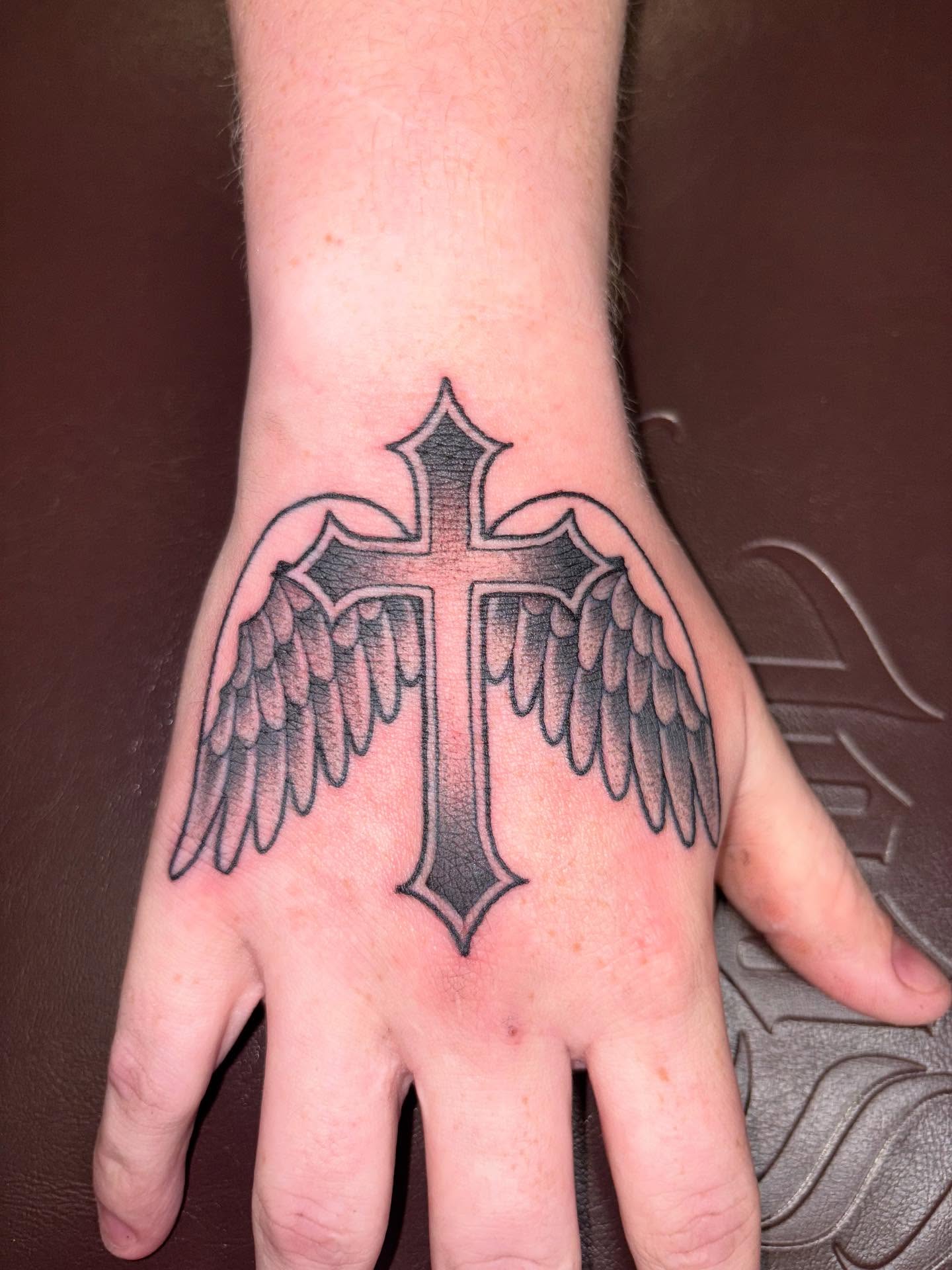 Tattoo by @cooptat2 — black_and_grey