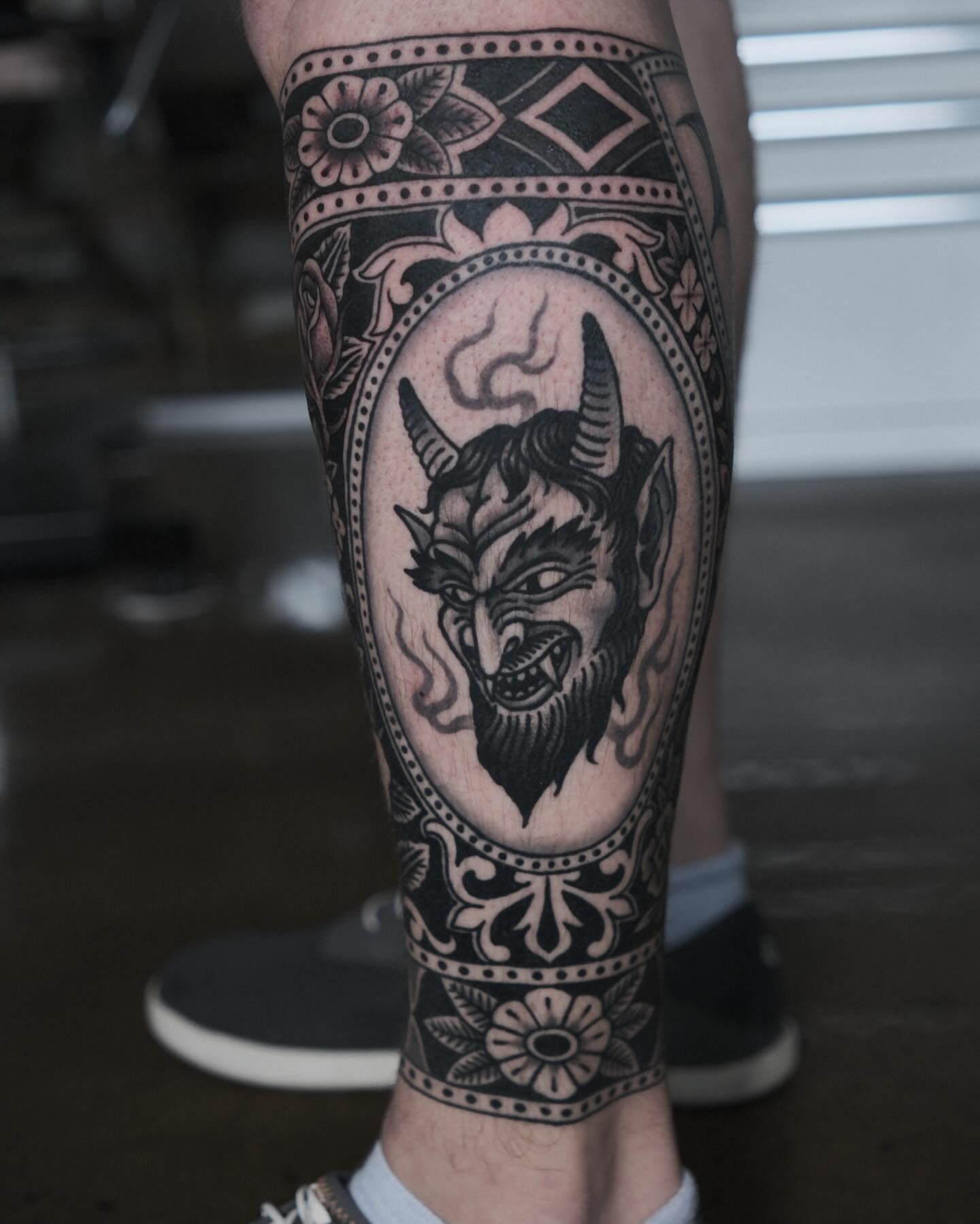 Tattoo by @davidbruehl — american_traditional, black_and_grey