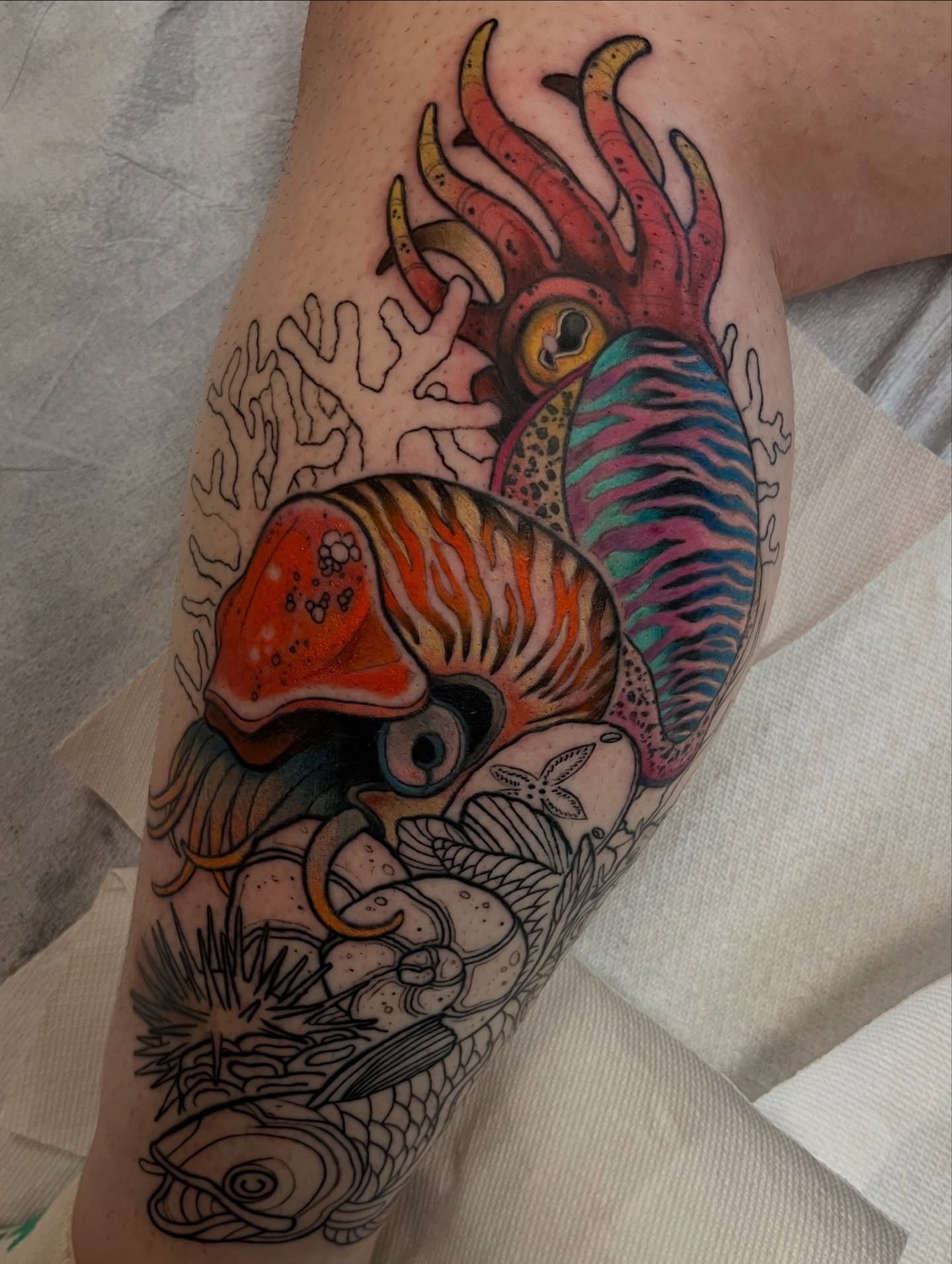 Tattoo by @madbowen.tattoos — new_school, realism