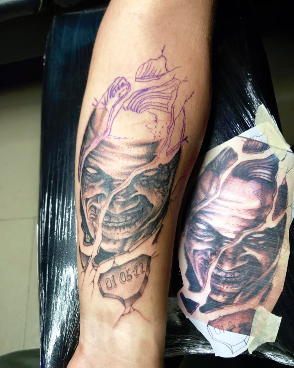 Tattoo by @gotha_chiquitraca — dark_realism