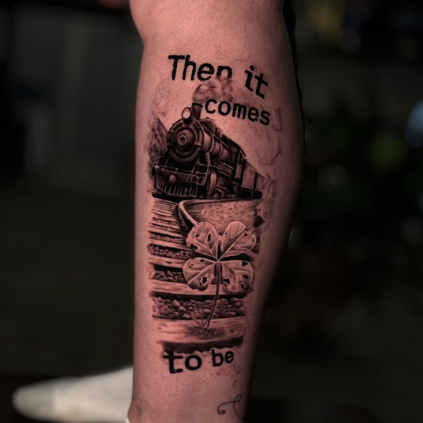 Tattoo by @weaponized_onion — black_and_grey, realism