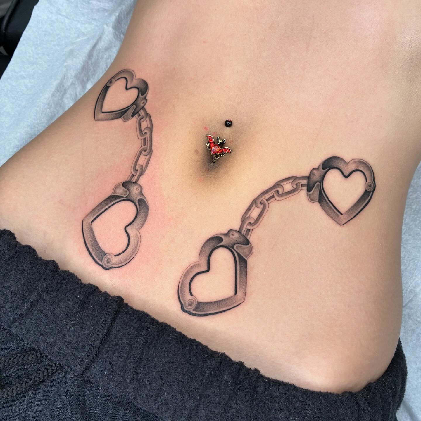 Tattoo by @tiyannagarlic — black_and_grey